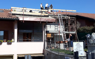 Cantiere Travedona Monate (VA)